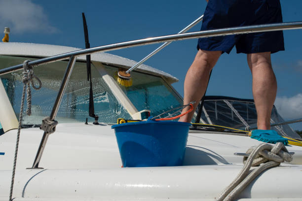 Professional boat and caravan wash service